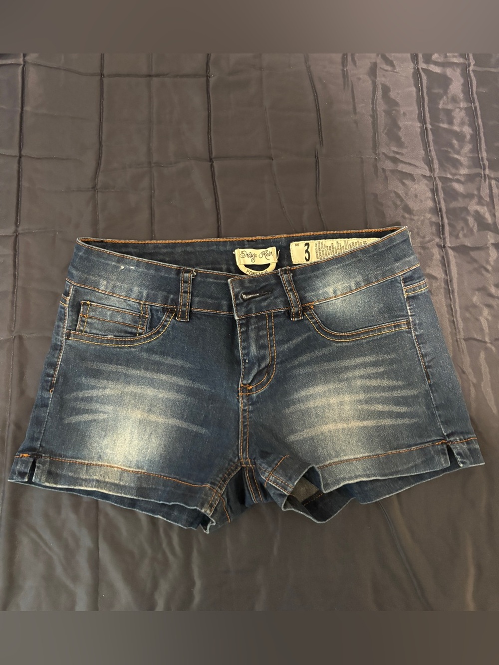 Dark Wash Denim Jean Shorts